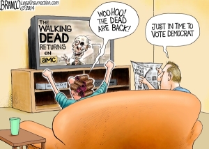 The Dead Arise Just in Time to Vote – A.F. Branco