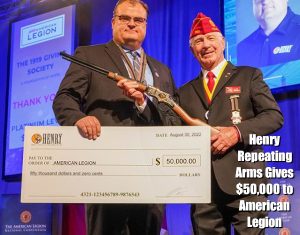 Henry Repeating Arms Co. Donates $50,000 to American Legion