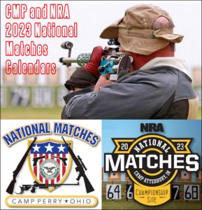 2023 CMP and NRA National Matches Calendars