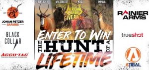 Press Release: Enter to Win a $20k African Safari Hunt