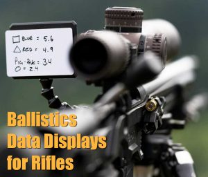 Handy Options for Displaying Ballistics Data (Come-Up Tables)