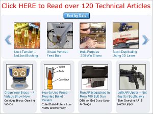 Access 120+ FREE Tech Articles — Pillar Bedding, Stock Painting, Case Prep, Neck Turning & More