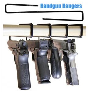 Store Handguns Efficiently in Your Safe with Handgun Hangers