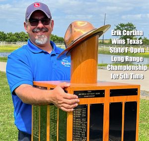 Erik Cortina Wins Texas State Long Range Championship
