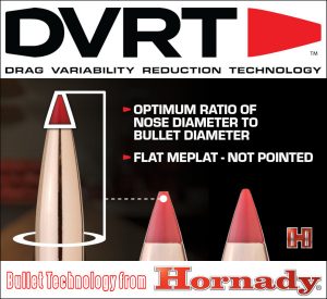 Hornady Bullet Tips with Drag Variability Reduction Technology