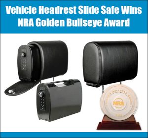Vehicle Headrest Sliding Safe Wins Golden Bullseye Award
