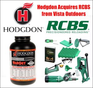 Major News — Hodgdon Acquires RCBS from Vista Outdoors