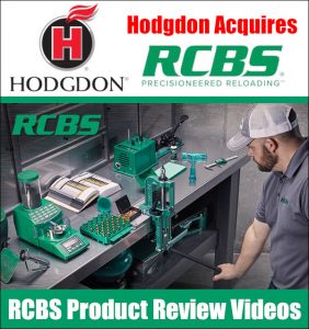 Saturday Movies: RCBS Tool Videos (Hodgdon Now Owns RCBS)