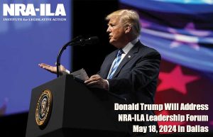 President Trump Will Speak May 18 at NRA Meetings in Texas